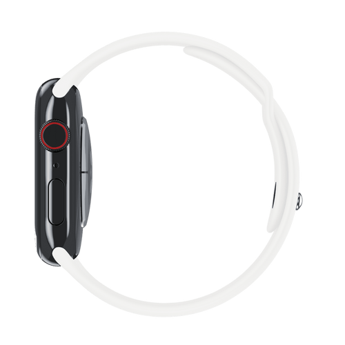 Silver white sport band shop