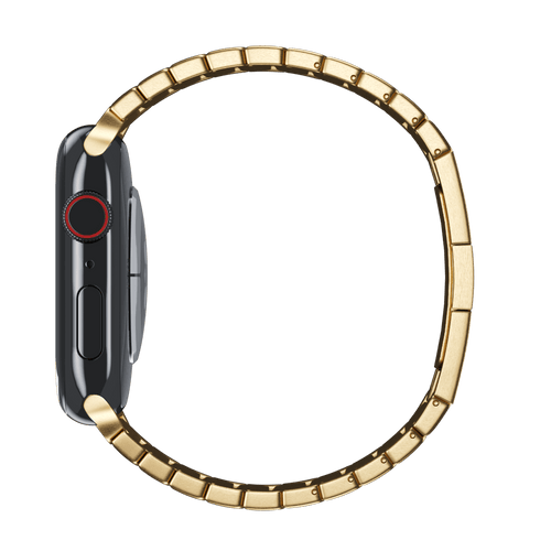 Yellow Gold Link Bracelet for Apple Watch