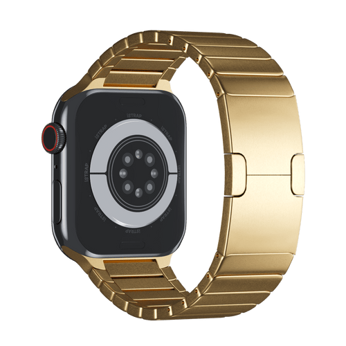 Yellow Gold Link Bracelet for Apple Watch