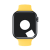 Yellow Sport Band for Apple Watch iSTRAP