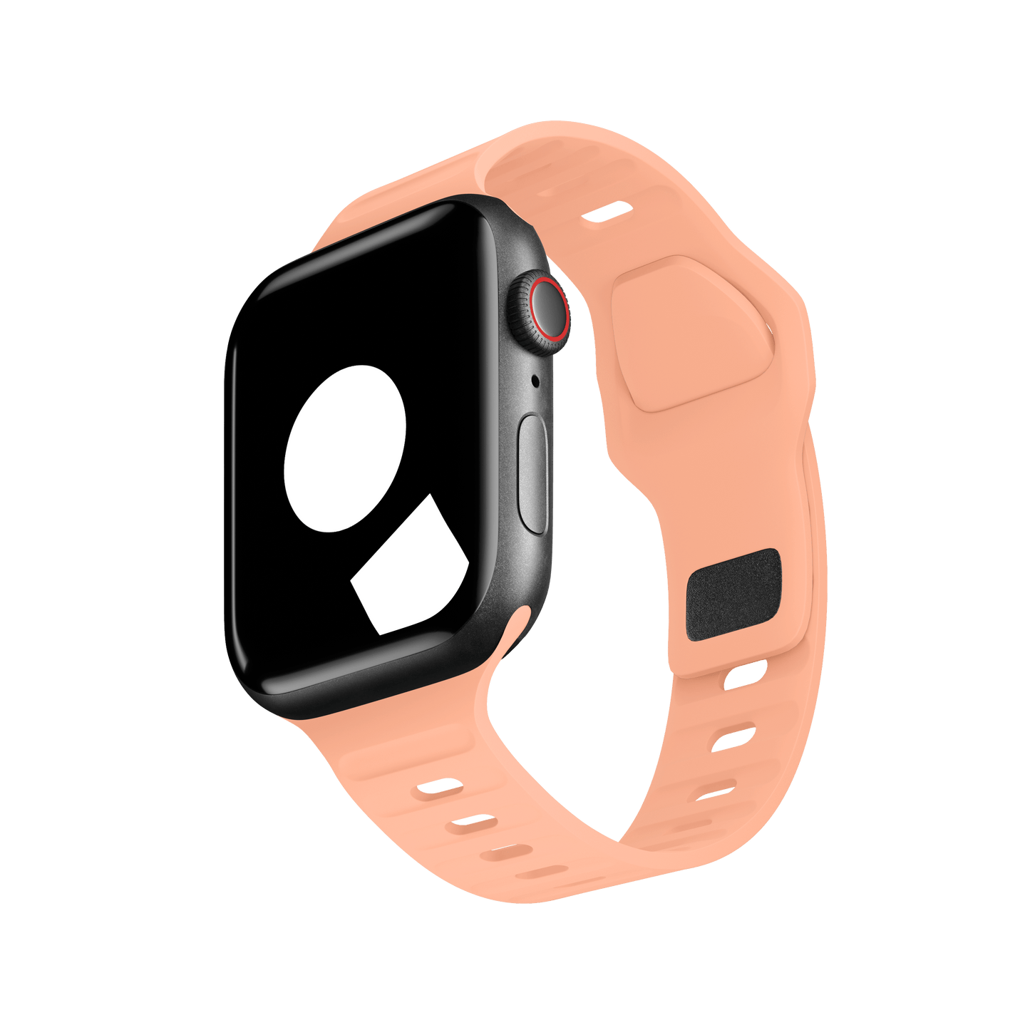 Pink Sand Sport Band Groove for Apple Watch