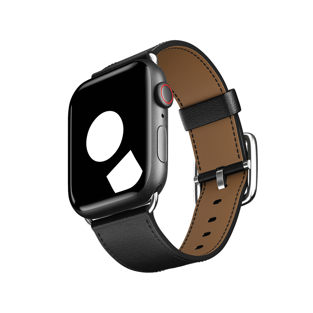 Black Contemporary Buckle for Apple Watch