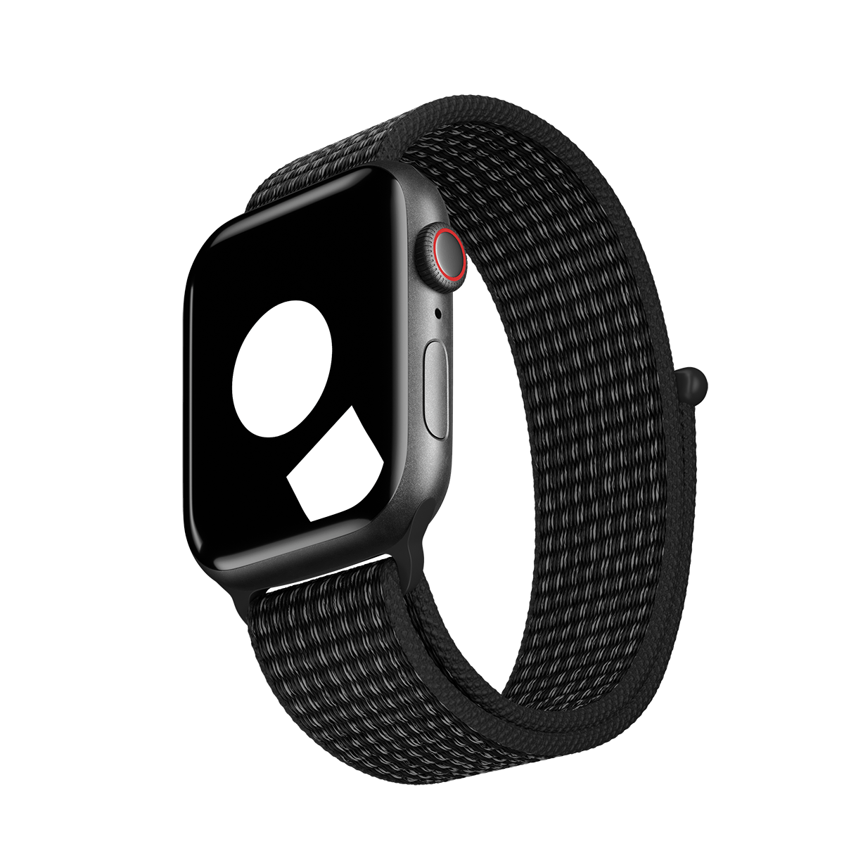 Black/Pure Platinum Sport Loop Active for Apple Watch