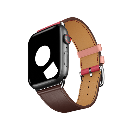 Bordeaux Rose Extr me Rose Azal e Single Tour Band Strap for Apple