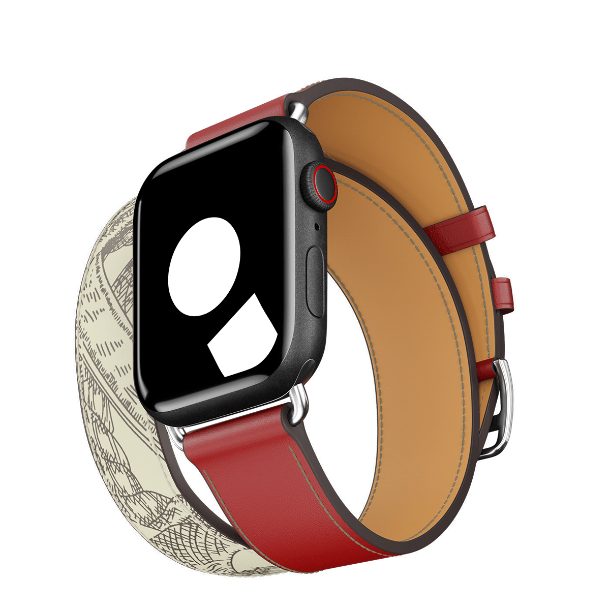 Brique/Béton Double Tour for Apple Watch