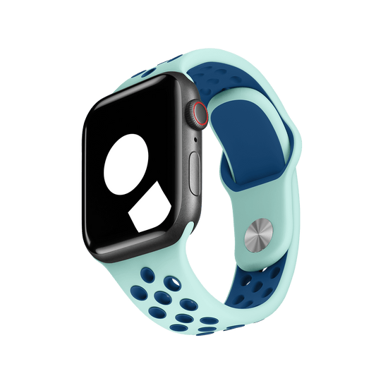 Marine Green/Blue Horizon Sport Band Active for Apple Watch