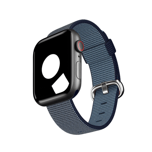 Midnight Blue Woven Nylon for Apple Watch
