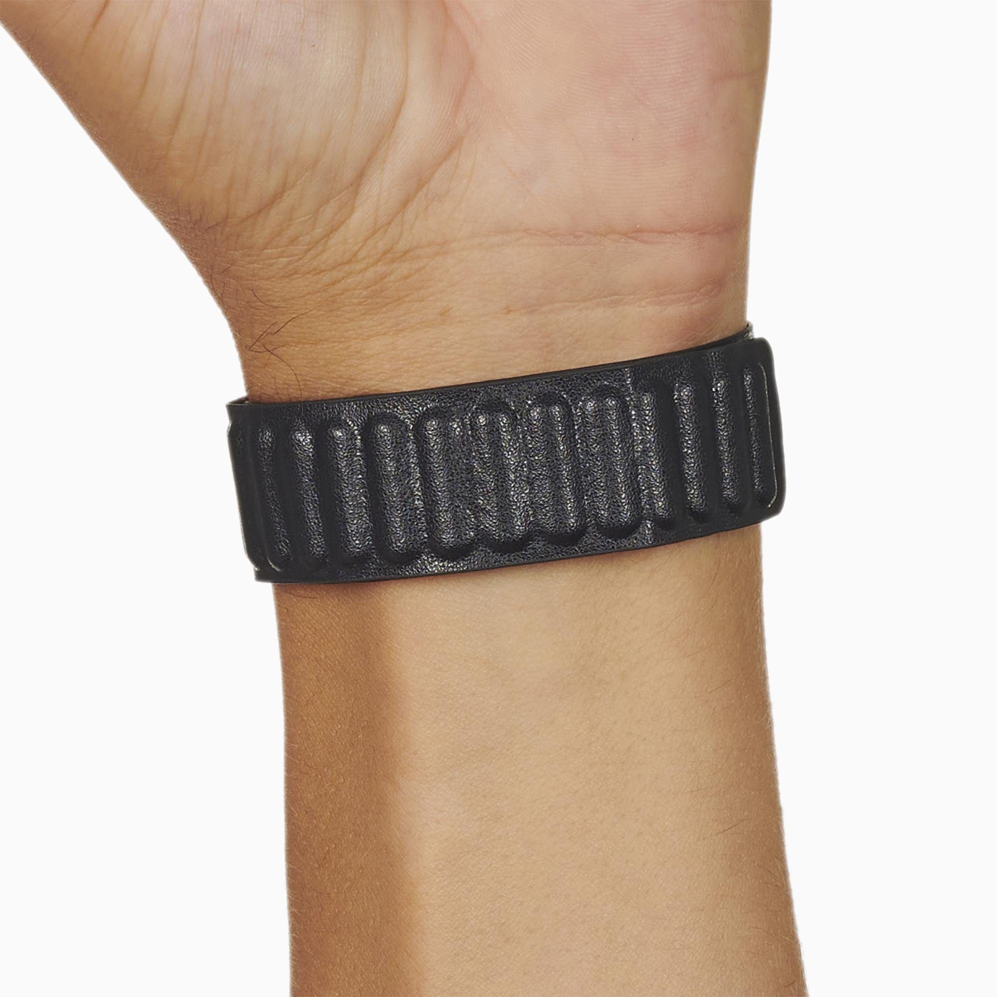 Midnight Leather Link Band for Apple Watch - iSTRAP