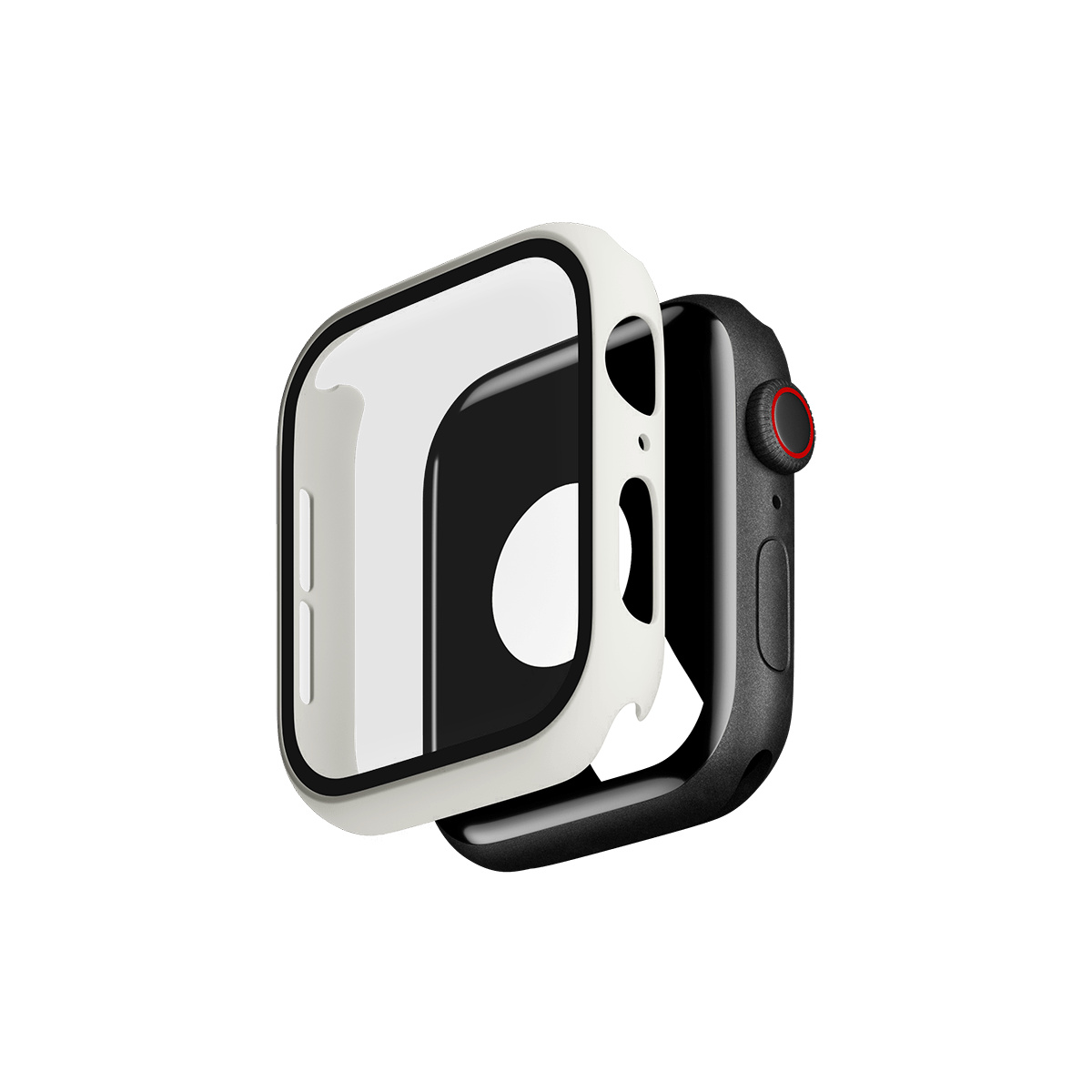 White Case Protector for Apple Watch